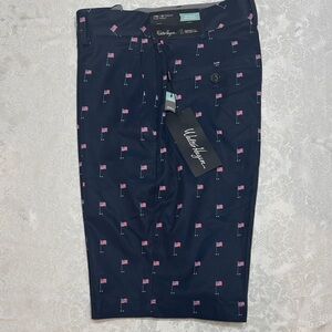 Walter Hager Navy golf shorts